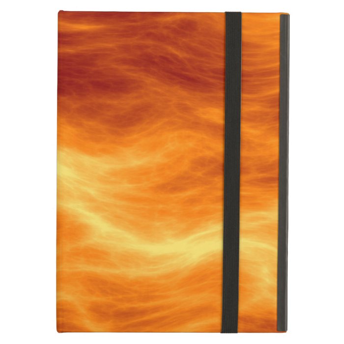 Fiery Water Red Orange and Yellow Background iPad Folio Case