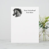 Fiery Wild Horse (Standing Front)