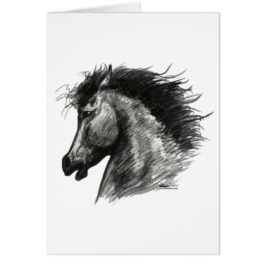 Fiery Wild Horse Cards (Front)