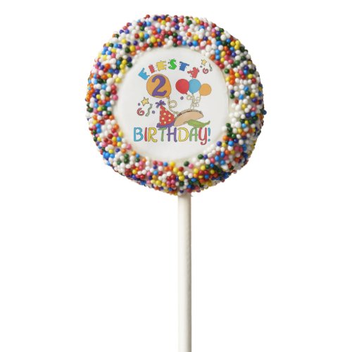 Fiesta 2nd Birthday Dipped Oreos and Pops