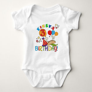 Fiesta 3rd Birthday T-shirts and Gifts