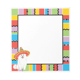 Fiesta American Eskimo Dog Notepad
