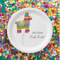 Fiesta and Fun Piñata Llama Girl First Birthday