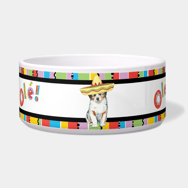 Fiesta Aussie Pet Bowl (Left)