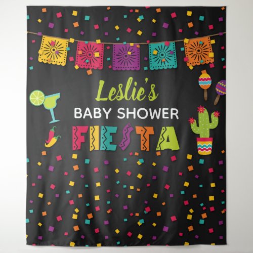 Fiesta Baby Shower Backdrop