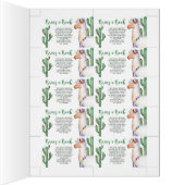 Fiesta Baby Shower Bring a Book Cards (Inside (Right))