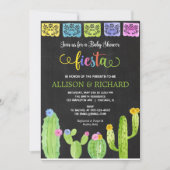 Fiesta baby shower couples invitation (Front)