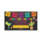 Fiesta Baby Shower Diaper Raffle Card