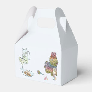 Fiesta Baby Shower Favor Boxes