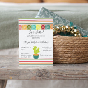 Fiesta Baby Shower Invitation