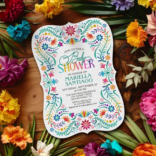 Fiesta Baby Shower Invitation