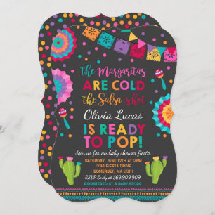 Fiesta Baby Shower Invitation Mexican Baby Shower
