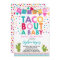 Fiesta Baby Shower Invitation Taco Bout A Baby