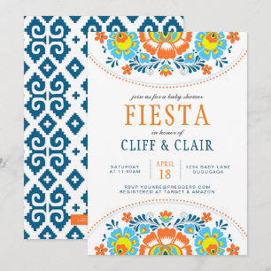 Fiesta Baby Shower Invite