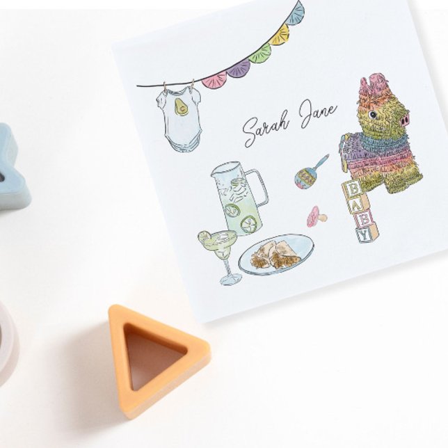 Fiesta Baby Shower  Napkins (Creator Uploaded)