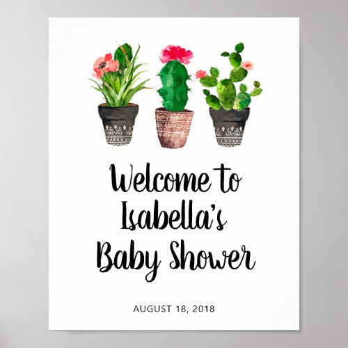 Fiesta Baby Shower Sign Baby Fiesta Decorations
