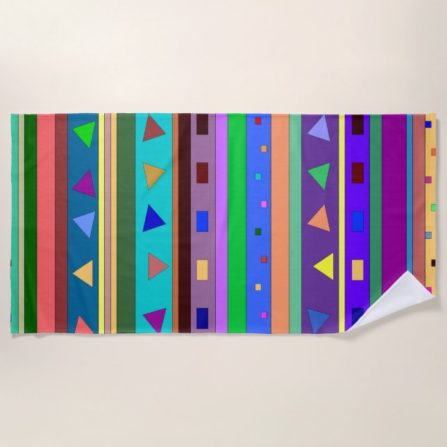 Fiesta Beach Towel (Front)