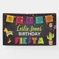 Fiesta Birthday Banner