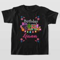 Fiesta Birthday Girl | Mexico Party | custom age