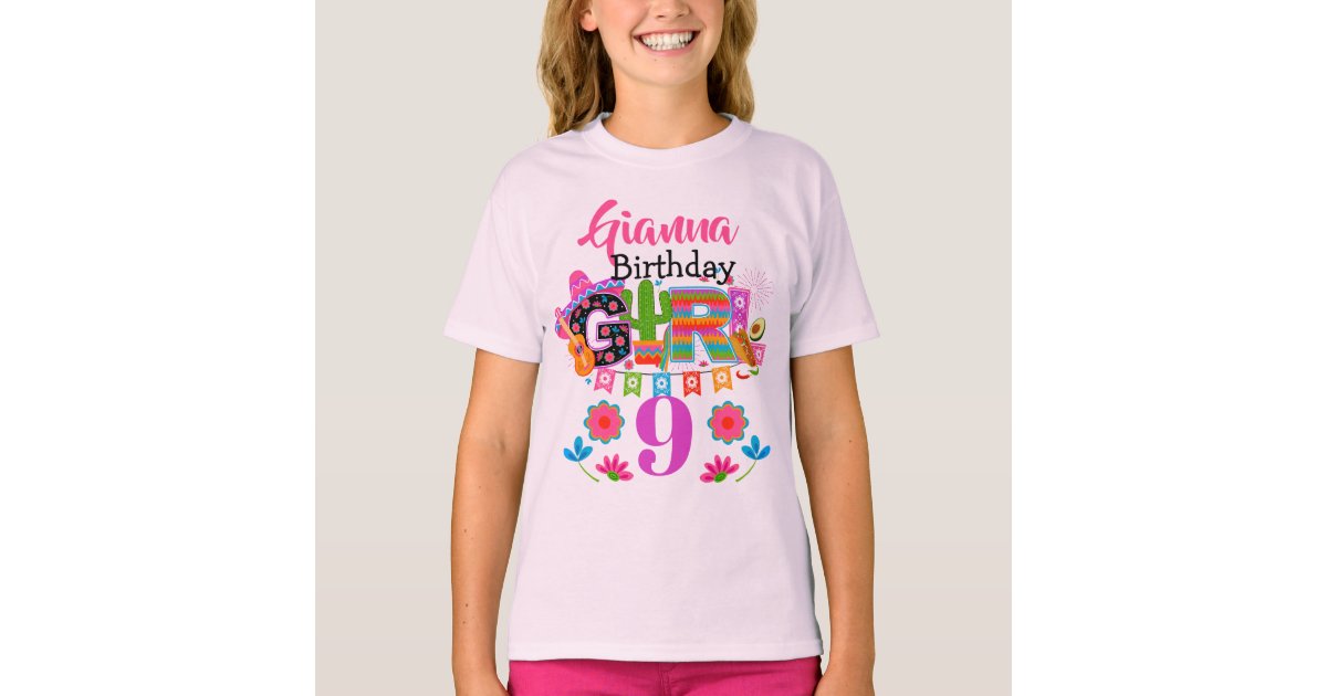 fiesta birthday shirt