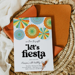 Fiesta Birthday Invitation