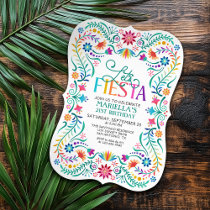 Fiesta Birthday Invitation