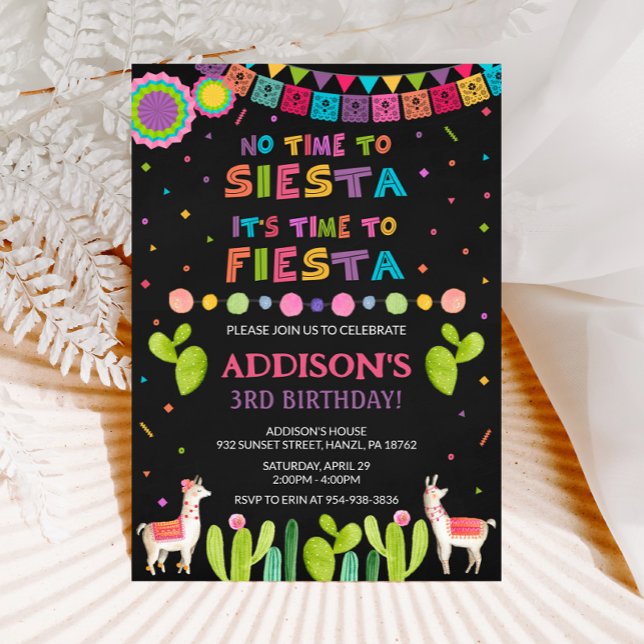 Fiesta Birthday Invitation | Mexican Party Invite (Creator Uploaded)