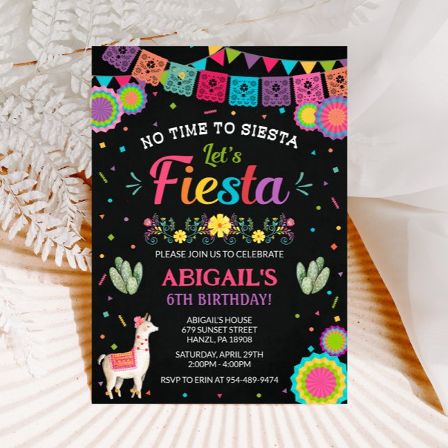 Fiesta Birthday Invitation | Mexican Party Invite (Creator Uploaded)