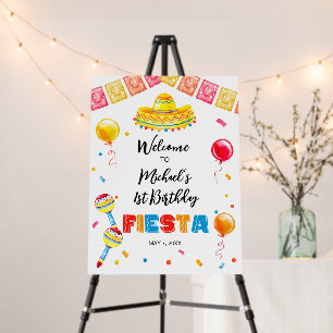 FIESTA Birthday Party Foam Board