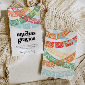 Fiesta Birthday Thank You Cards