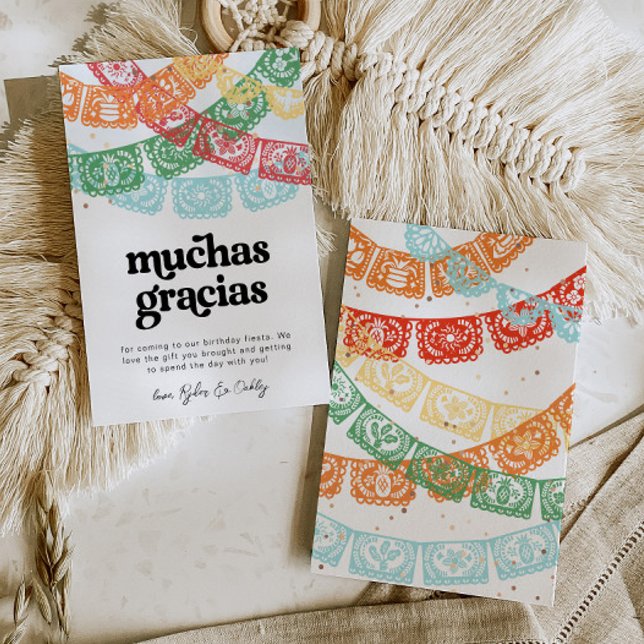 Fiesta Birthday Thank You Cards (Creator Uploaded)