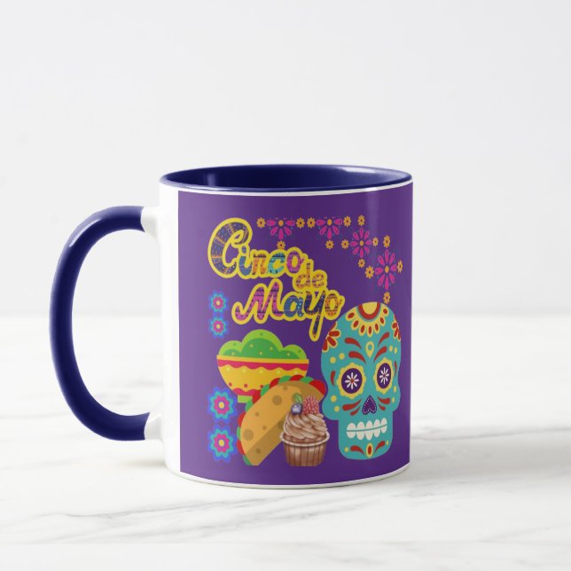 Fiesta Bloom Fiesta royal purple Mug (Left)