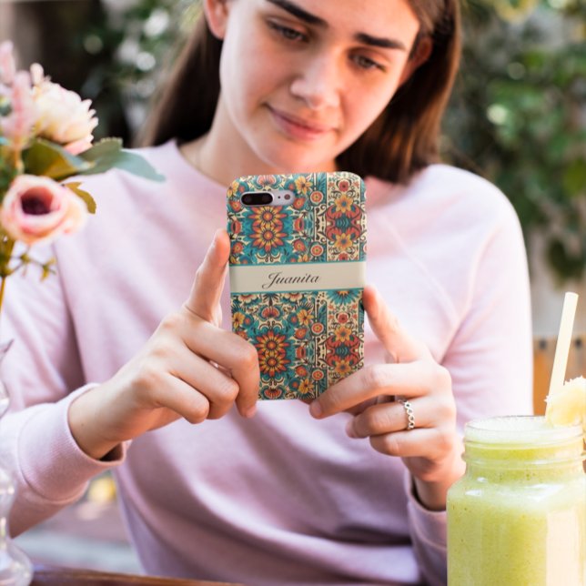 Fiesta Blooms, customizable Iphone Case (Creator Uploaded)