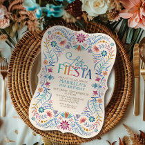 Fiesta Boho Birthday Invitation