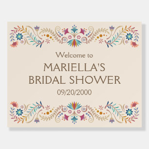 Fiesta Boho Birthday Shower Wedding Foam Board