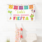 Fiesta Bridal Shower Banner - White Background (Insitu)