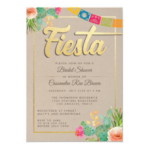 Fiesta Invitations Bridal Shower 10