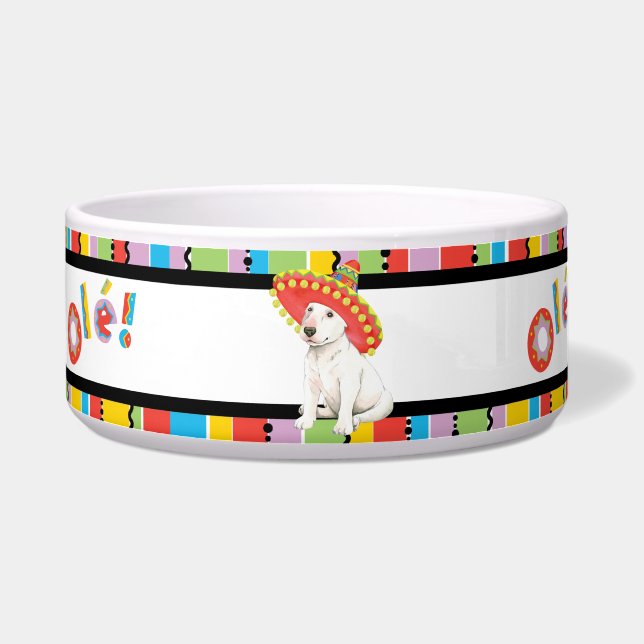 Fiesta Bull Terrier Bowl (Left)