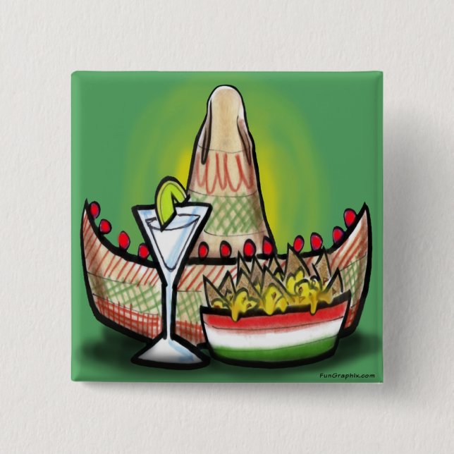 Fiesta Button (Front)