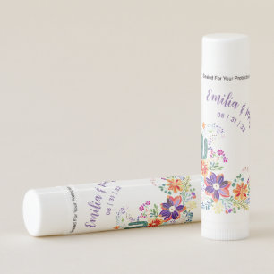 FIESTA Cacti Folkart Flowers Custom Lip Balm