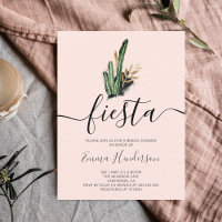 Fiesta Cactus Bridal Shower