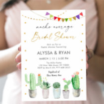 Fiesta Cactus Nacho Average Bridal Shower Invitation