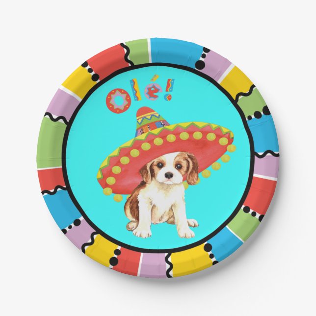 Fiesta Cavalier Paper Plates (Front)