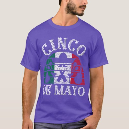 Fiesta Celebration Mexican Holiday Cinco de Mayo   T_Shirt