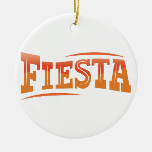 Fiesta Ceramic Ornament