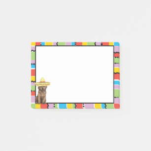 Fiesta Chocolate Lab Post-it Notes