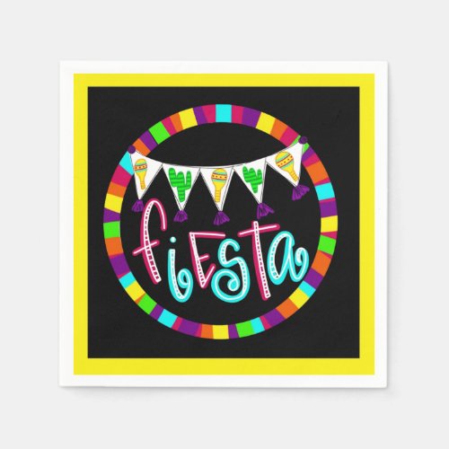 Fiesta Cinco de Mayo Party Napkins