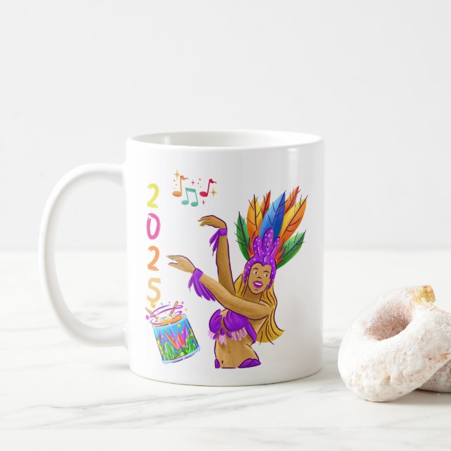 Fiesta Coffee Mug (With Donut)