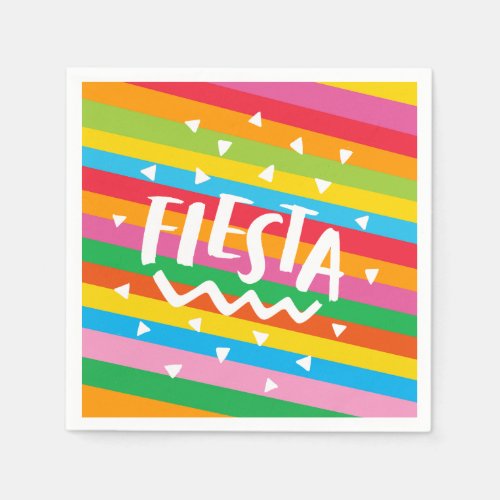 Fiesta Colorida Cinco de Mayo Party Napkins