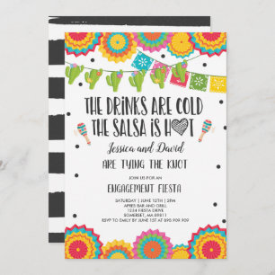 Fiesta Couples Engagement Party Bridal Fiesta Invi Invitation